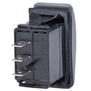 Blue Sea 7933 Contura II Switch SPDT Black - (ON)-OFF-(ON) [7933] - Wholesaler Elite LLC