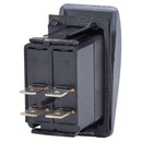 Blue Sea 7935 Contura II Switch DPST Black - OFF-(ON) [7935] - Wholesaler Elite LLC