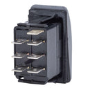 Blue Sea 7936 Contura II Switch DPDT Black - ON-OFF-ON [7936] - Wholesaler Elite LLC