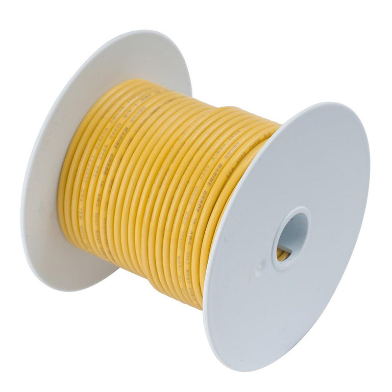 Ancor Yellow 6 AWG Tinned Copper Wire - 100' [112910] - Wholesaler Elite LLC
