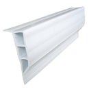 Dock Edge Standard PVC Full Face Profile - 16' Roll - White [1160-F] - Wholesaler Elite LLC