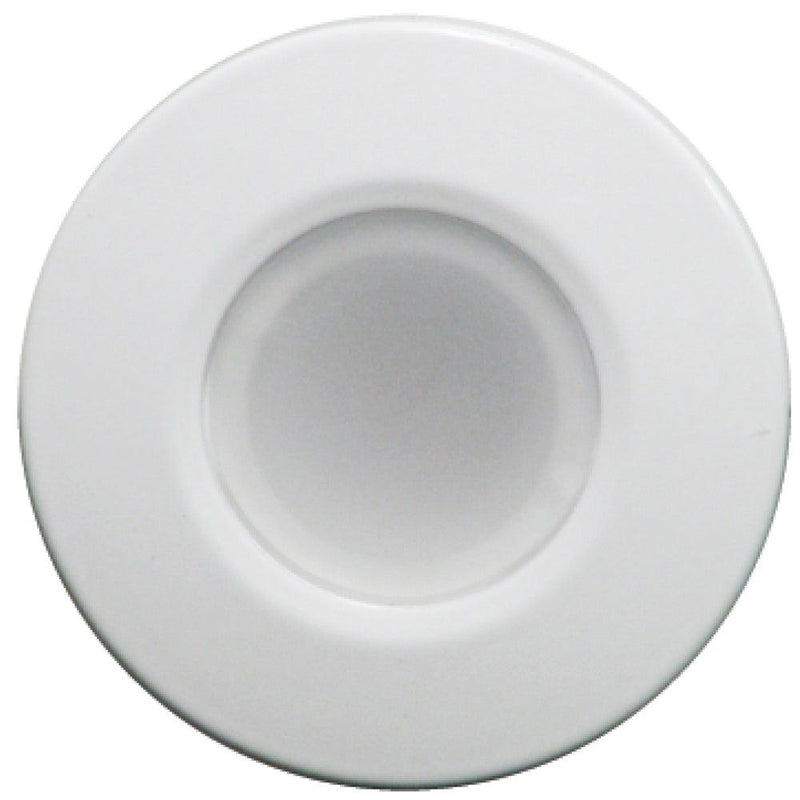 Lumitec Orbit Flush Mount Down Light - Blue Non-Dimming, Red Non-Dimming White Dimming w/White Housing [112528] - Wholesaler Elite LLC
