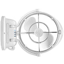 SEEKR by Caframo Sirocco II 3-Speed 7" Gimbal Fan - White - 12-24V [7010CAWBX] - Wholesaler Elite LLC