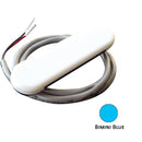 Shadow-Caster Courtesy Light w/2' Lead Wire - White ABS Cover - Bimini Blue - 4-Pack [SCM-CL-BB-4PACK] - Wholesaler Elite LLC