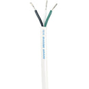 Ancor White Triplex Cable - 14/3 AWG - Round - 100' [133510] - Wholesaler Elite LLC