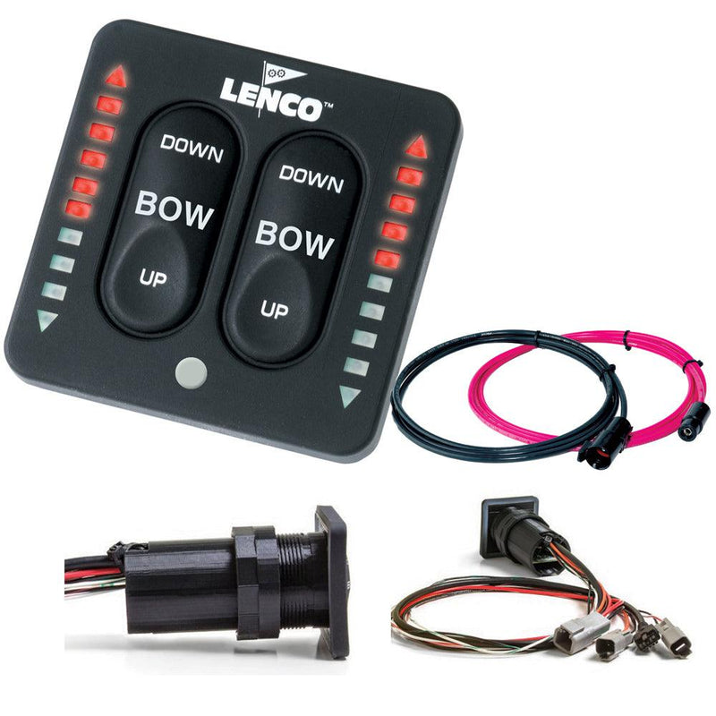 Lenco LED Indicator Integrated Tactile Switch Kit w/Pigtail f/Dual Actuator Systems [15171-001] - Wholesaler Elite LLC