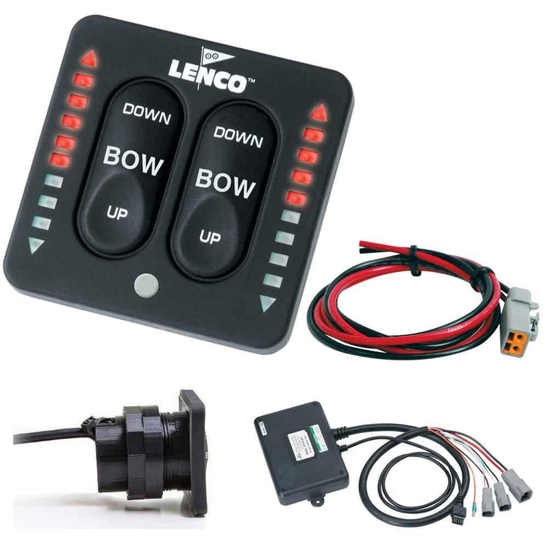 Lenco LED Indicator Two-Piece Tactile Switch Kit w/Pigtail f/Single Actuator Systems [15270-001] - Wholesaler Elite LLC