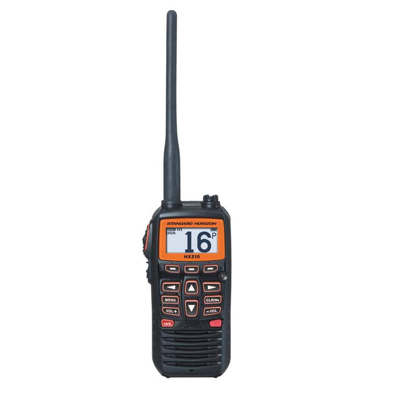 Standard Horizon HX210 6W Floating Handheld Marine VHF Transceiver [HX210] - Wholesaler Elite LLC