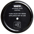 Fireboy-Xintex Propane Control Solenoid Valve w/Black Bezel Display [C-1B-R] - Wholesaler Elite LLC