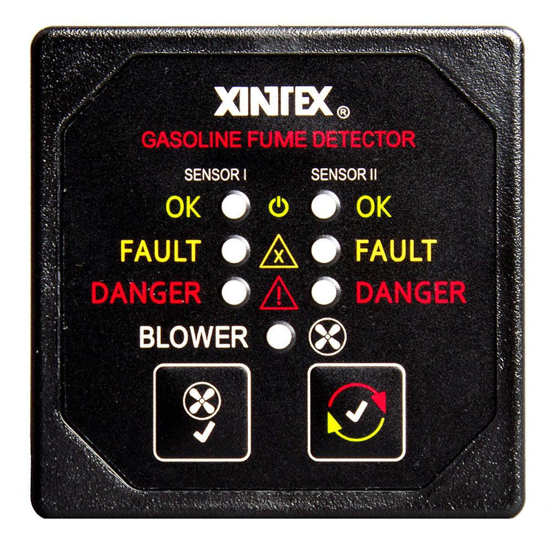 Fireboy-Xintex Gasoline Fume Detector w/Dual Channel Blower Control - 12/24V [G-2BB-R] - Wholesaler Elite LLC