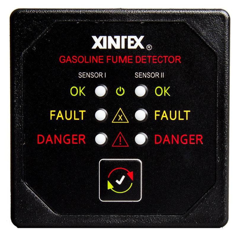 Fireboy-Xintex Gasoline Fume Detector w/Dual Channel - 12/24V [G-2B-R] - Wholesaler Elite LLC