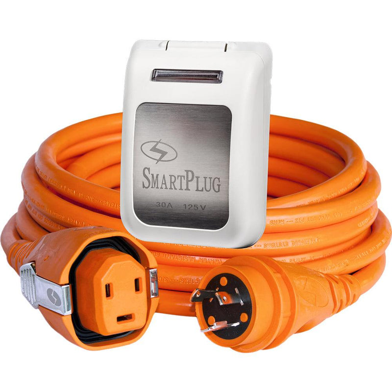 SmartPlug 30 AMP SmartPlug/Twist Type Cordset w/White Inlet Cover- 50 [C30503BM30PW] - Wholesaler Elite LLC
