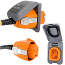 SmartPlug 30 AMP Inlet Female Cord Connector Combo - Grey [B30ASSYPG] - Wholesaler Elite LLC