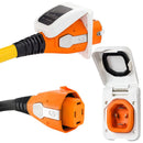 SmartPlug 50 AMP Inlet Female Cord Connector Combo - White [B50ASSYPW] - Wholesaler Elite LLC