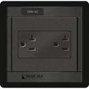 Blue Sea 1479 360 Panel - 120V AC DUal Outlet [1479] - Wholesaler Elite LLC