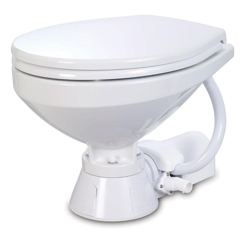 Jabsco Electric Marine Toilet - Compact Bowl - 12V [37010-3092] - Wholesaler Elite LLC