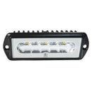Lumitec Capri2 - Flush Mount LED Flood Light - Black Housing - 2-Color White/Blue Dimming [101186] - Wholesaler Elite LLC