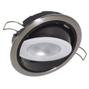 Lumitec Mirage Positionable Down Light - Spectrum RGBW Dimming - Polished Bezel [115117] - Wholesaler Elite LLC