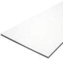 TACO Marine Lumber - 24" x 27" x 1/4" - White Starboard [P10-2524WHA27-1C] - Wholesaler Elite LLC
