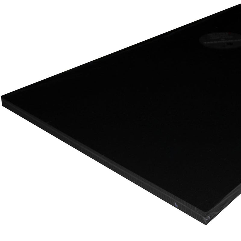TACO Marine Lumber - 12" x 27" x 1/2" - Black Starboard [P10-5012BLK27-1C] - Wholesaler Elite LLC