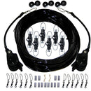 Rupp Triple Rigging Kit W/Lok-Ups & Nok-Outs - 520' Black Mono Cord [CA-0160-MO] - Wholesaler Elite LLC