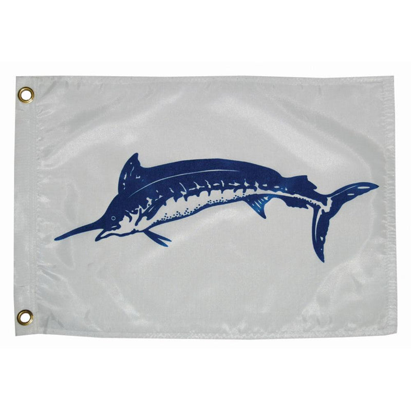 Taylor Made 12" x 18" Blue Marlin Flag [2918] - Wholesaler Elite LLC