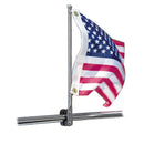 Taylor Made 7/8"-1-1/4" SS Rail Mount Pulpit Staff [971] - Wholesaler Elite LLC