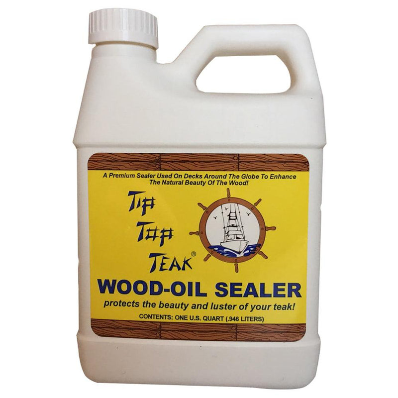 Tip Top Teak Wood Oil Sealer - Quart [TS 1001] - Wholesaler Elite LLC