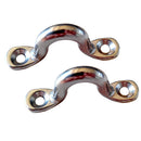 Taylor Made Eye Strap Chrome Zamak - Pair [1225] - Wholesaler Elite LLC