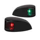 Hella Marine NaviLED Deck Mount Port & Starboard Pair - 2nm - Clear Lens/Black Housing [980620901] - Wholesaler Elite LLC