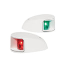 Hella Marine NaviLED Deck Mount Port & Starboard Pair - 2nm - Clear Lens/White Housing [980620911] - Wholesaler Elite LLC
