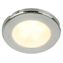 Hella Marine EuroLED 75 3" Round Screw Mount Down Light - Warm White LED - Stainless Steel Rim - 12V [958109021] - Wholesaler Elite LLC