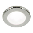 Hella Marine EuroLED 75 3" Round Screw Mount Down Light - White LED - Stainless Steel Rim - 24V [958110121] - Wholesaler Elite LLC