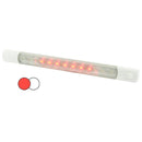 Hella Marine Surface Strip Light w/Switch - White/Red LEDs - 12V [958121001] - Wholesaler Elite LLC