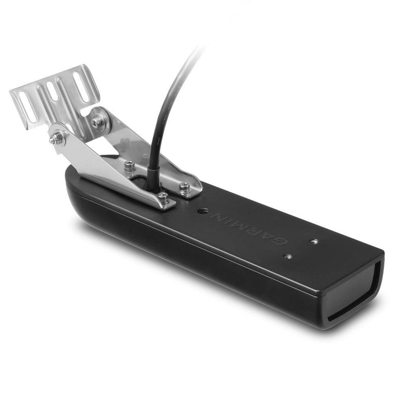 Garmin GT21-TM Transom Mount Transducer, Traditional 600W, 50/200kHz, ClearV CHIRP 500W, 260 455kHz [010-01962-00] - Wholesaler Elite LLC
