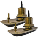 Raymarine RV-212 RealVision 3D Bronze Thru-Hull Transducer Pair Pack - 12 - 8M Cable Y-Cable [T70318] - Wholesaler Elite LLC
