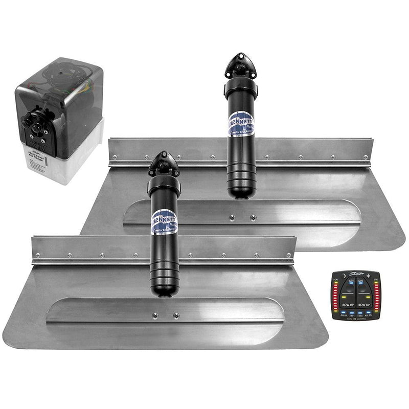 Bennett 1812ATP 18 x 12 Hydraulic Trim Tabs with ATP [1812ATP] - Wholesaler Elite LLC