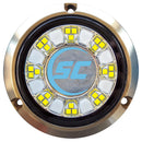 Shadow-Caster SCR-24 Bronze Underwater Light - 24 LEDs - Bimini Blue [SCR-24-BB-BZ-10] - Wholesaler Elite LLC