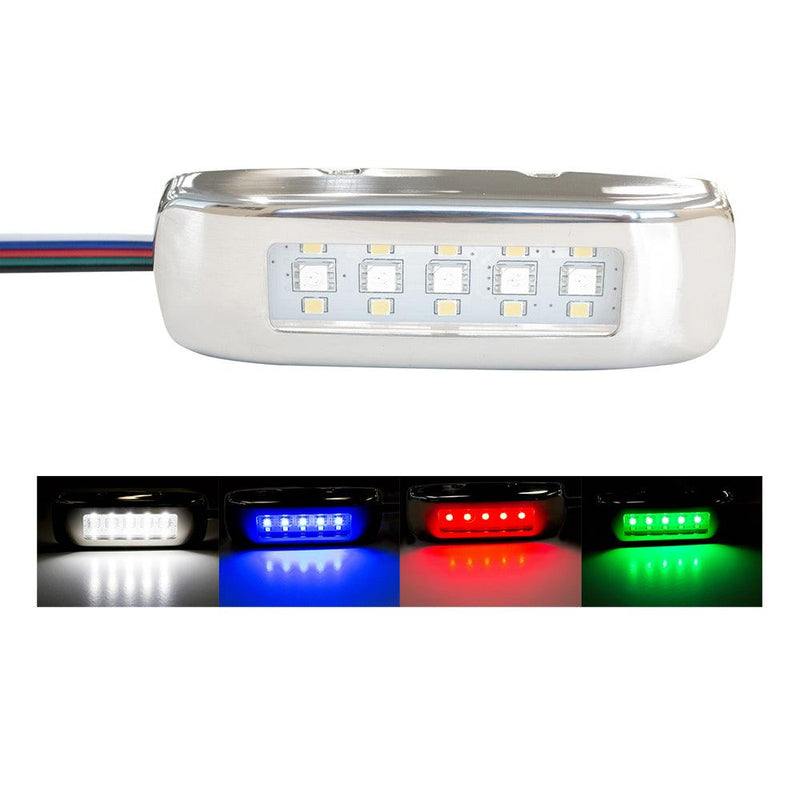 Innovative Lighting RGBW Tri-Lite w/Stainless Steel Bezel [055-43250-7] - Wholesaler Elite LLC