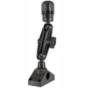 Scotty 152 Ball Mounting System w/Gear-Head Adapter, Post Combination Side/Deck Mount [0152] - Wholesaler Elite LLC