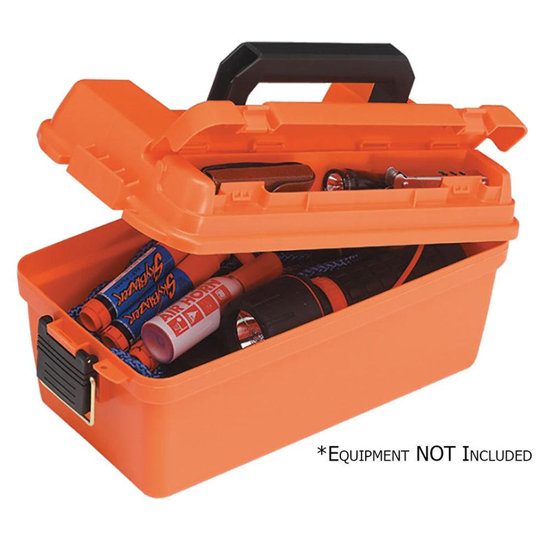 Plano Small Shallow Emergency Dry Storage Supply Box - Orange [141250] - Wholesaler Elite LLC