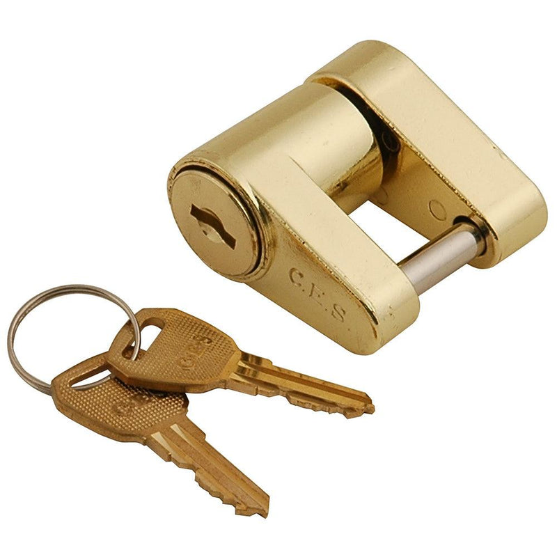 C.E. Smith Brass Coupler Lock [00900-40] - Wholesaler Elite LLC
