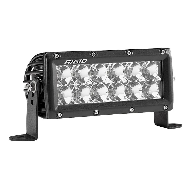 RIGID Industries E-Series PRO 6" Flood LED - Black [106113] - Wholesaler Elite LLC