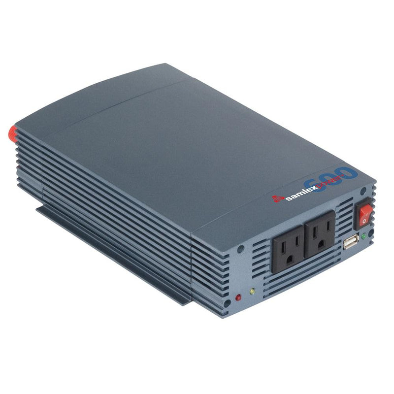 Samlex 600W Pure Sine Wave Inverter - 12V w/USB Charging Port [SSW-600-12A] - Wholesaler Elite LLC