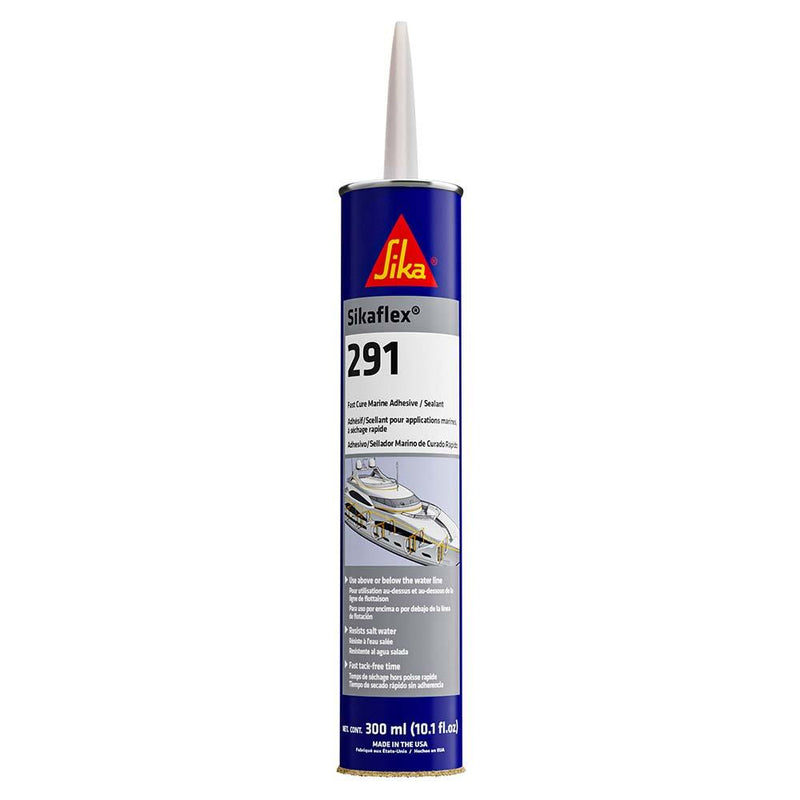 Sika Sikaflex 291 Fast Cure Adhesive Sealant 10.3oz(300ml) Cartridge - White [90919] - Wholesaler Elite LLC