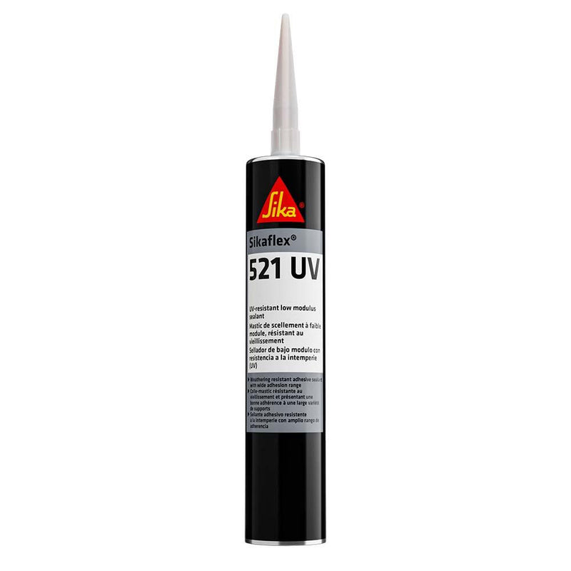 Sika Sikaflex 521UV UV Resistant LM Polyurethane Sealant - 10.3oz(300ml) Cartridge - White [106096] - Wholesaler Elite LLC