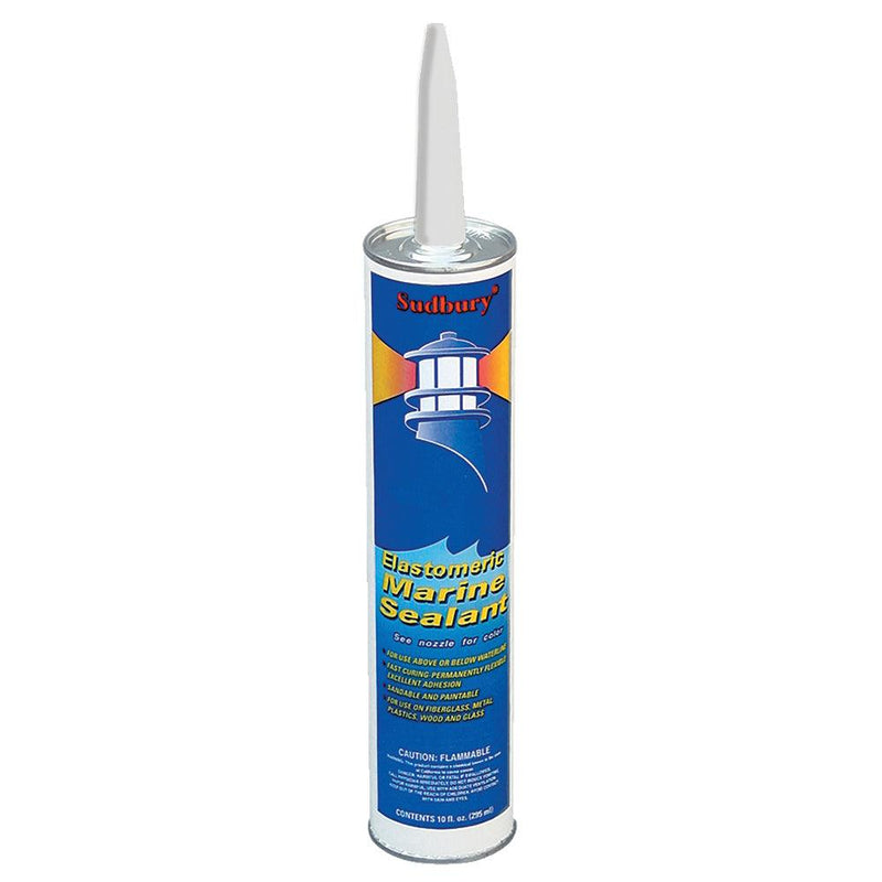 Sudbury Elastomeric Marine Sealant - 10oz Cartridge - Clear [301] - Wholesaler Elite LLC