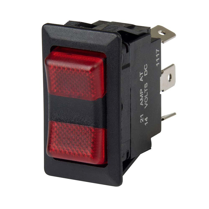 BEP SPDT Rocker Switch - 2-LEDs - 12V/24V - ON/OFF/ON [1001715] - Wholesaler Elite LLC