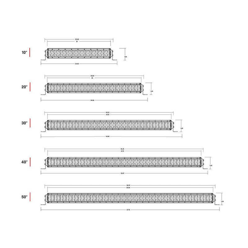 RIGID Industries RDS-Series PRO 54" - Spot LED - White [876213] - Wholesaler Elite LLC