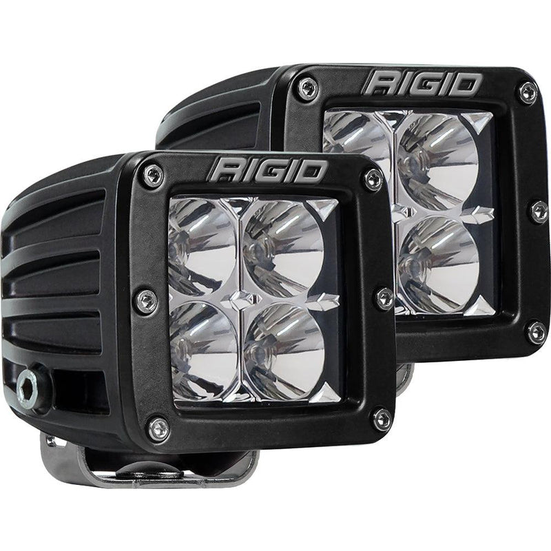 RIGID Industries D-Series PRO Hybrid-Flood LED - Pair - Black [202113] - Wholesaler Elite LLC